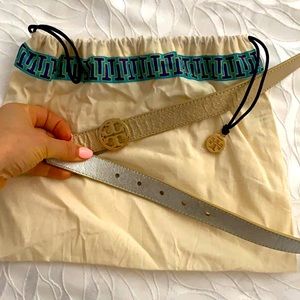 Tory Burch authentic gold or silver belt